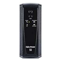 CyberPower CP900AVR AVR UPS System, 900VA/560W, 10 Outlets, Mini-Tower