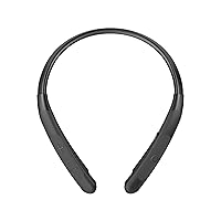 TONE Wireless Stereo Headset with Retractable Earbuds NP3, Black, Small