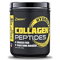 Zammex Premium Collagen Peptides Powder Unflavored,Hydrolyzed Proteins Types I & III, Supports Hair, Skin, Nails, Joints, Grass Fed, Non-GMO, Gluten-Free,Paleo & Keto Friendly,60 Servings