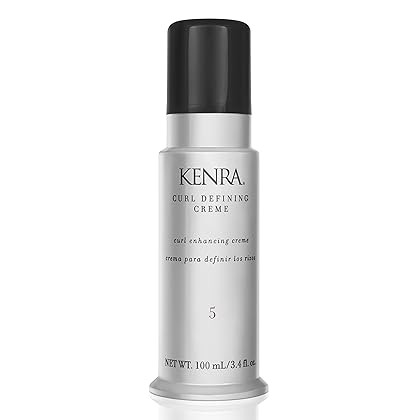 Kenra Curl Defining Crème 5 | Texture Enhancing Styler | Tames Frizz & Flyaways | Refines and Seperates Curls & Waves | Helps Resist Humidity | Medium To Coarse Hair