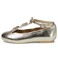 Janie and Jack Girl's Crackle Bow Flats (Toddler/Little Big Kid) Ballet