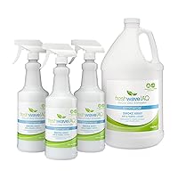 Fresh Wave IAQ Odor Removing 32 fl oz. Smoke Away Air & Fabric Sprays 3-Pack and 1 Gallon Liquid Refill