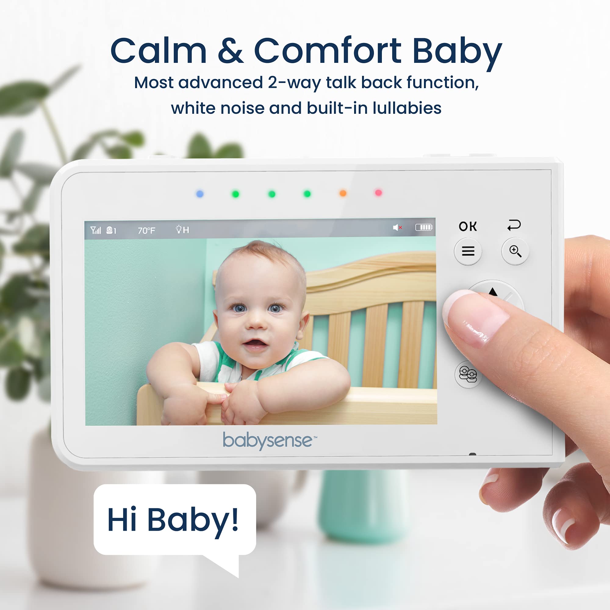 Babysense Baby Monitor, 4.3