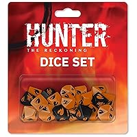 Renegade Game Studios Hunter: The Reckoning 5th Edition Roleplaying Game - Dice Set - Accessory to The Reckoning RPG