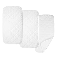 TL Care Ultra Soft Quilted Waterproof Changing Table Pad Liners, 11.5
