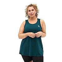Zizzi Active by Women's Training Top with Crew Neck Size Plus Size Women's Clothing