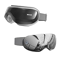 BOKOR Vision X and Vision 5 Eye Massager with Heat - FSA/HSA Eligible Eye Mask, Heated Eye Mask for Migraine