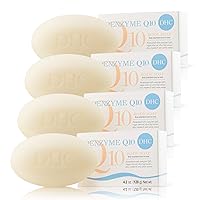 Q10 Body Soap 4 pack, Antioxidant-Rich Cleansing Body Bar, Hydrating, Conditioning, Fragrance and colorant free, Ideal for all skin types, 4.2 oz. Net wt.