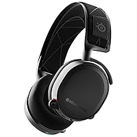 SteelSeries Arctis 7 Black Over the Ear Wireless Gaming Headset - PC - 61463 (Renewed)