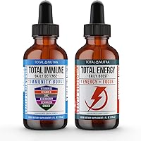 Extra Strength B Vitamin Drops and 6-in-1 Liquid Multivitamin Supplement | Instant Energy, Focus & Metabolism Support | Immune Defense Support for Kids and Adults