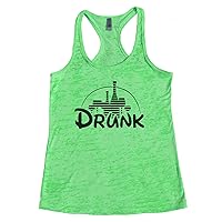 Funny Moms Drinking Party Tank Top Drunk Royaltee Womens Trendy Wine Shirts