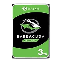 Seagate BarraCuda 3TB Internal Hard Drive HDD – 3.5 Inch SATA 6Gb/s 5400 RPM 256MB Cache for Computer Desktop PC – Frustration Free Packaging (ST3000DM007) Seagate BarraCuda 3TB Internal Hard Drive HDD – 3.5 Inch SATA 6Gb/s 5400 RPM 256MB Cache for Computer Desktop PC – Frustration Free Packaging (ST3000DM007)