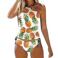 Sunflower Bikini Top Sleeves Normal Swimsuit Backless 2 Piece Printing Adjustable Print Multi Color Padded