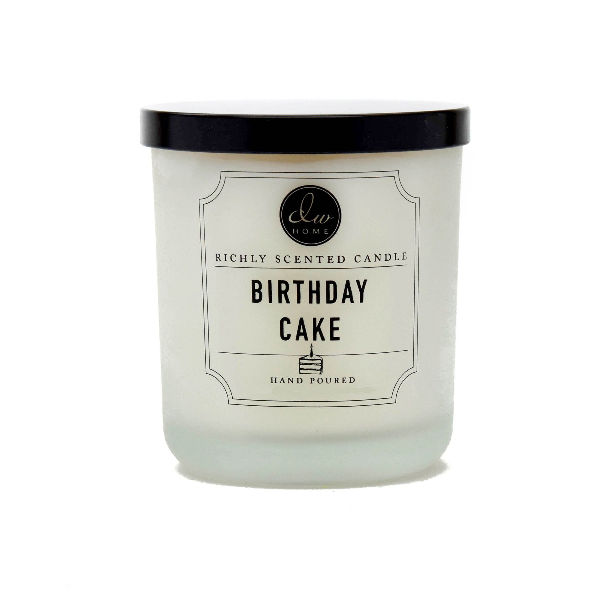 Dw Home Birthday Cake Richly Scented Candle Small Single Wick Hand Poured 4 Oz