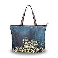 Christmas Nativity Scene Shoulder Bag Tote Bag Handbag for Women