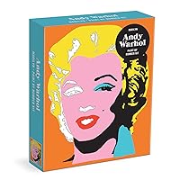 Galison Andy Warhol Marilyn Paint by Number Kit from Includes 1 Canvas (8.25” x 10.25” x 1.75”) and All Needed Supplies – DIY Art Kit with Stunning Design, Makes a Great Gift