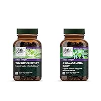 Ashwagandha Root - Made with Organic Ashwagandha Root - 120 Vegan Liquid Phyto-Capsules & Thyroid Support - Support Healthy Metabolic Balance and Overall Well-Being - 120 Vegan Liquid Phyto