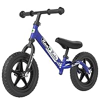 Royalbaby RanRule Kids Balance Bike Toddlers Age 2~5 Years Durable Aluminum Alloy Frame 12 Inch EVA Wheel 4.6lbs