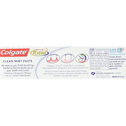 Colgate Total Toothpaste, Travel Size, 0.75 oz