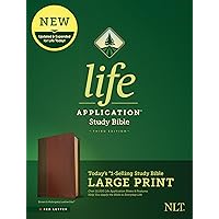 Tyndale NLT Life Application Study Bible, Third Edition, Large Print (LeatherLike, Brown/Mahogany, Red Letter) – New Living Translation Bible, Large Print Study Bible for Enhanced Readability Tyndale NLT Life Application Study Bible, Third Edition, Large Print (LeatherLike, Brown/Mahogany, Red Letter) – New Living Translation Bible, Large Print Study Bible for Enhanced Readability Imitation Leather