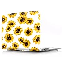 IVY Flower [Sunflower] Case for MacBook Pro (16-inch with M1/M2 Models: A2485/A2780) Hard Shell Case with Keyboard Cover