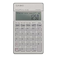 Casio Nursing & Pharmacy Calculator, SP-100USNU, White Small