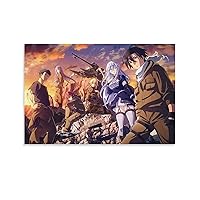 86 Eighty Six Anime Posters Game Cartoon Cool Aesthetic Poster Guys Girls Dorm Decor Wall Art Paintings Canvas Wall Decor Home Decor Living Room Decor Aesthetic 08x12inch(20x30cm) Unframe-style