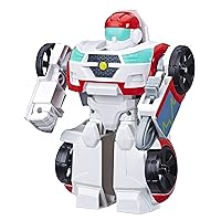 Transformers Playskool Heroes Rescue Bots Academy Medix The Doc-Bot Converting Toy Robot, 6-Inch Collectible Action Figure Toy for Kids Ages 3 and Up