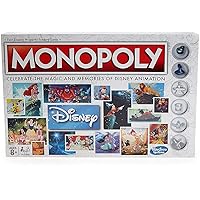 Hasbro Gaming Monopoly Disney Animation Edition Game