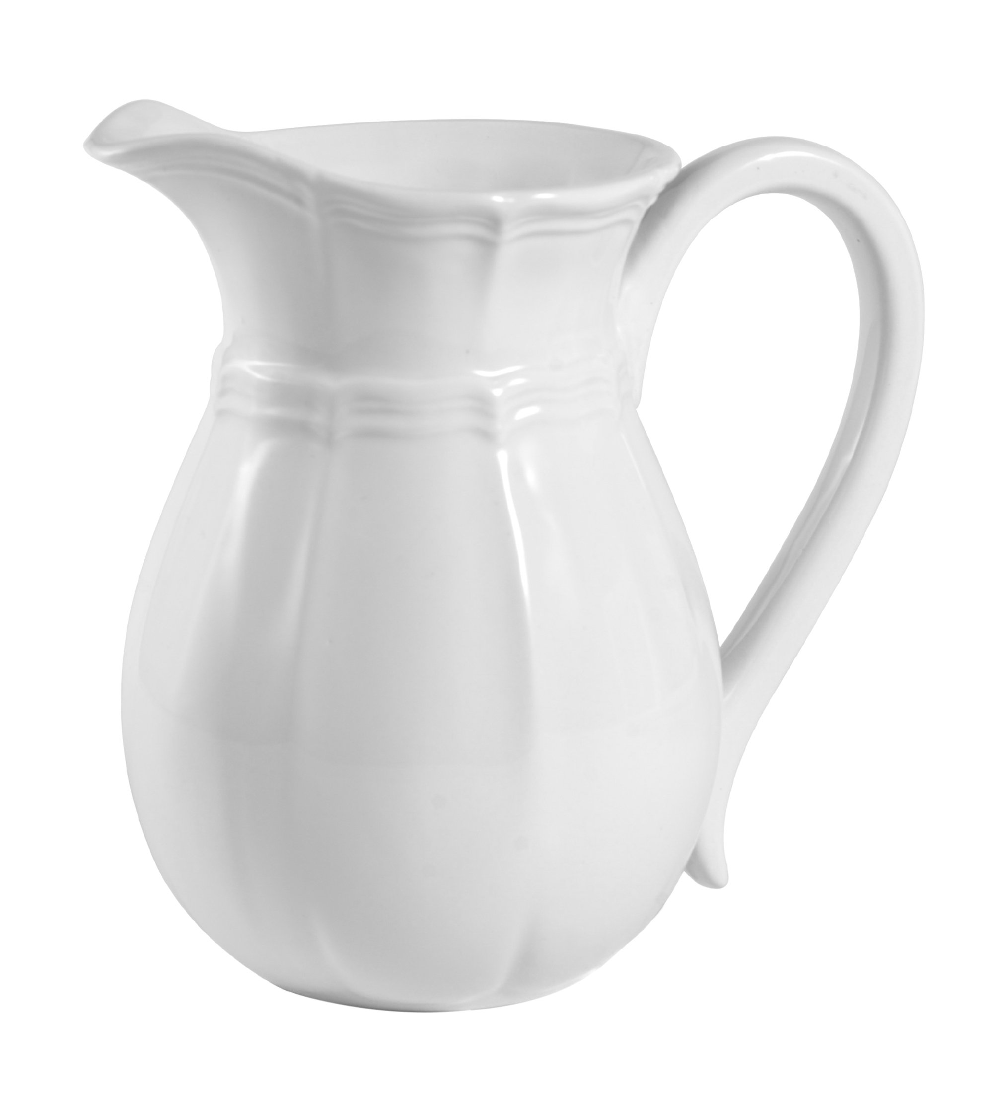Mikasa French Countryside Pitcher, 47-Ounce, Ivory -