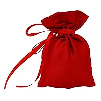 Darling Souvenir 50 Satin Drawstring Gift Pouch Small Wedding Party Favors Bag - 8