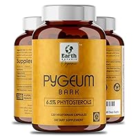 Pygeum Bark Extract 120 Capsules 500 mg- Herbal Supplement Supports Prostate Health, Bladder, and Urinary Tract - Men's Health Supplement (Vegetarian, Non-GMO) 4 Months Supply