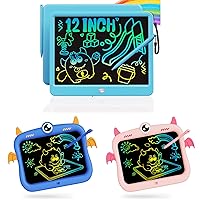 TEKFUN 12INCH + 8.5INCH*2 LCD Writing Tablet for Kids Boys Girls Toys