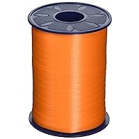Morex Poly Crimped Curling Ribbon, 3/16-Inch by 500-Yard, Orange, 500-Yard, 1-Pack