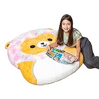 BigMouth x Squishmallows Original Inflat-A-Pal, Inflatable Floor Pillow, Hand Pump Included