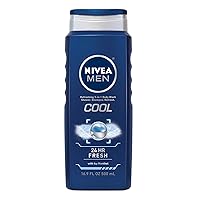 Body Wash, Cool Icy Menthol, 16.9 Fl Oz (Pack of 1)