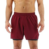 TYR Men's Athletic Performance Workout Lined Momentum Short 6
