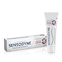 Sensitivity & Gum Whitening Toothpaste, Toothpaste for Sensitive Teeth & Gum Problems, 3.4 Ounces