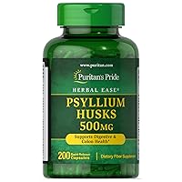 Psyllium Husks 500 mg-200 Capsules