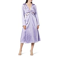 The Drop Women's Violeta Cutout Silky Maxi Dress