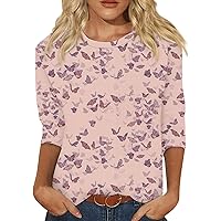 Vestidos Casuales para Mujer, Summer Tops for Women 2024 Womens T Shirts Clothes Teen Girls Plus Size Short Sleeve Sheer Country Concert Blouses Dressy Casual White Top Floral Sexy (A-H P,S)