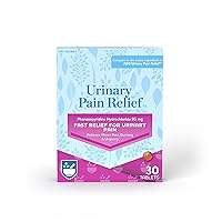 Urinary Pain Relief, Phenazopyridine HCI 95 mg, 30 Tablets | UTI Relief for Women | Feminine Care Urinary Tract Infection Treatment | Fast Relief for Urinary Pain, Burning, & Urgency