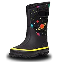 LONECONE Lone Cone Insulating All Weather MudBoots for Toddlers and Kids - Warm Neoprene Boots for Snow, Rain, and Muck