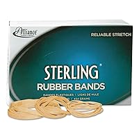 Alliance Rubber 25405 Sterling Rubber Bands Size #117B, 1 Pound Box Contains Approx. 250 Bands (7
