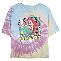 Disney Princess Vacay Mermaid Women's Fast Fashion Short Sleeve Tee Shirt