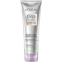 EverPure Silver Care Sulfate Free Conditioner, Brightening and Nourishing Hair Care for Gray and Silver Hair, Vegan Formula with Peptides, 8.5 Fl Oz