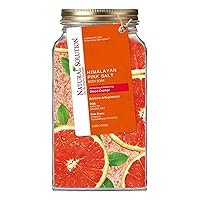 Natural Solution Bath Salt, with 84 Minerals and Dissolvable Therapy Formulas of Blood Orange, Best for Joint & Muscle Relief, Foot Soak – 3lbs
