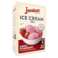 Ice Cream Mix Simply Strawberry, 4 Ounce (Pack of 1)