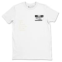 5s Sail Design Printed Sneakerhead Badge Sneaker Matching T-Shirt