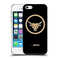 Head Case Designs Officially Licensed WWE Golden Brahma Bull The Rock Soft Gel Case Compatible with Apple iPhone 5 / iPhone 5s / iPhone SE 2016